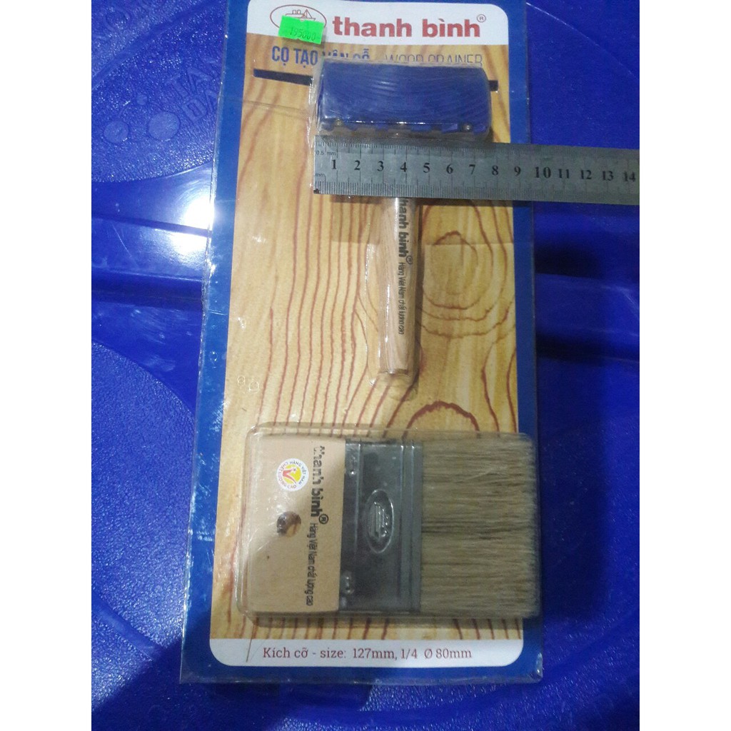 Dụng cụ tạo vân gỗ Thanh Bình/ cọ tạo vân gỗ cao cấp tặng 1 lăn sơn VM