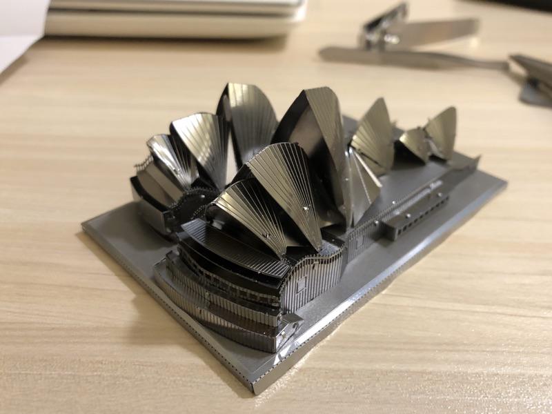 Mô Hình 3D Kim Loại Lắp Ráp Nhà Hát Opera Sydney [Chưa Lắp]