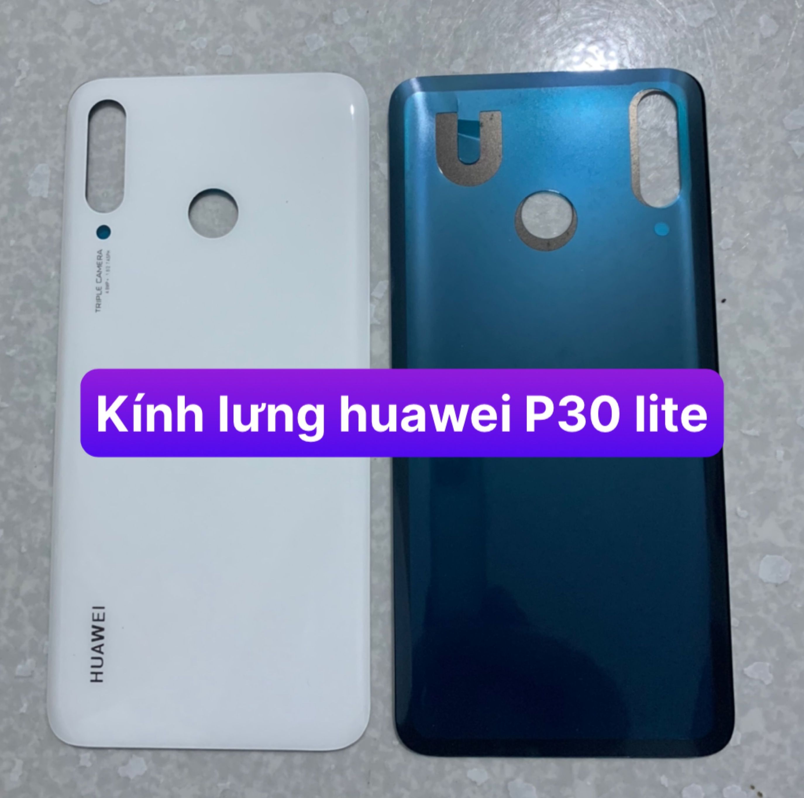 kính lưng huawei P30 lite