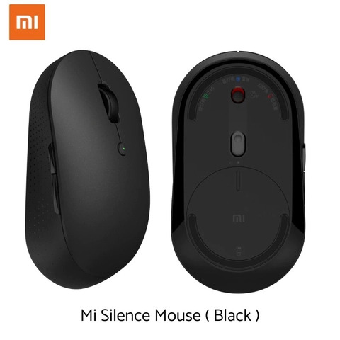 (MOUSE) Chuột Xiaomi Mi Dual Mode Wireless Mouse Silient Edition Black (HLK4041GL)