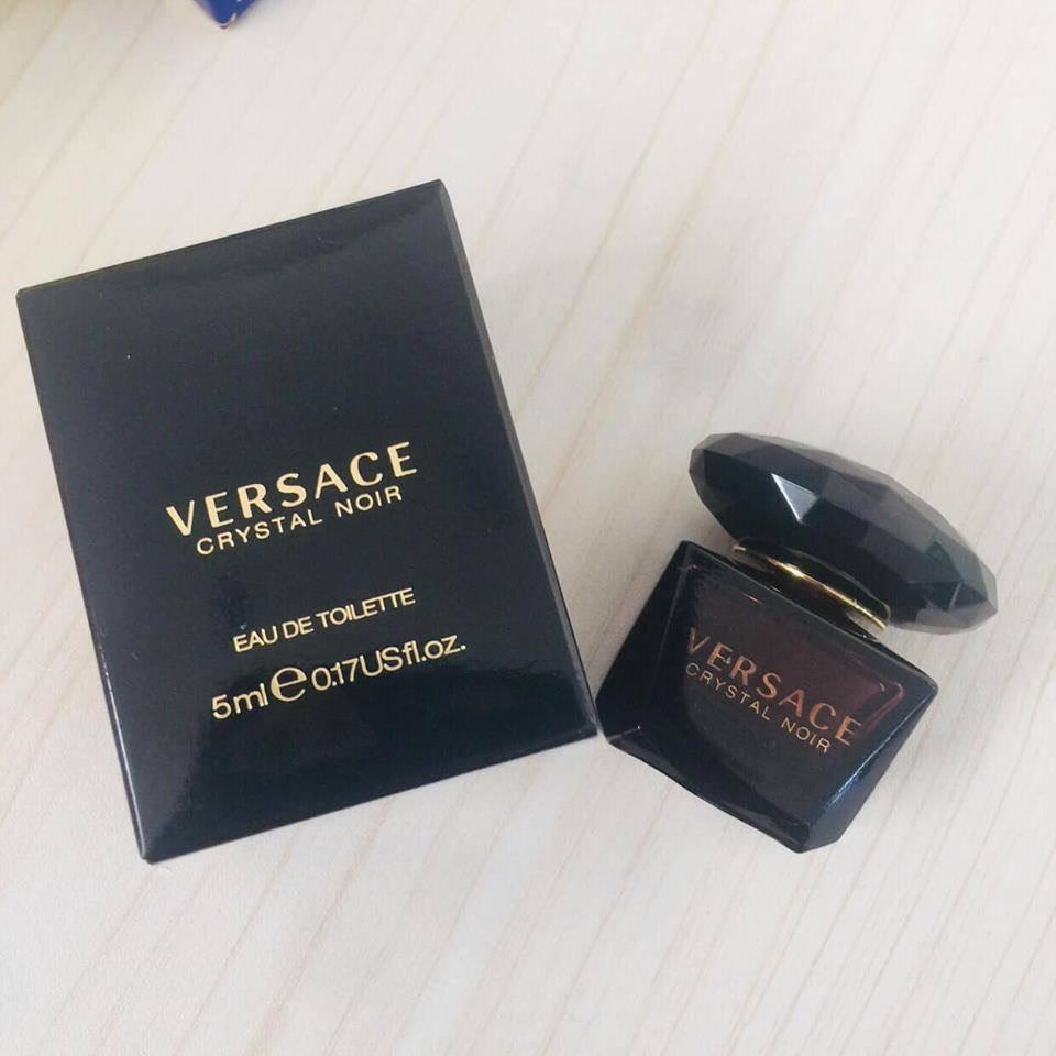 [HCM]Nước hoa nữ VERSACE CRYSTAL NOIR EDT 5ML