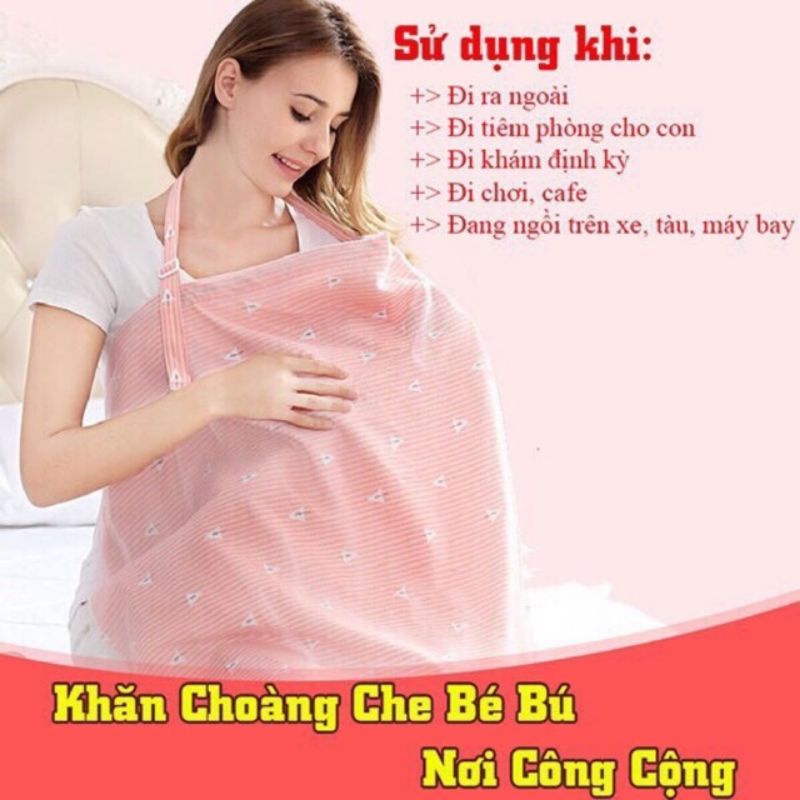 Khăn choàng cho bé bú khăn choàng che nắng khăn choàng cho trẻ sơ sinh