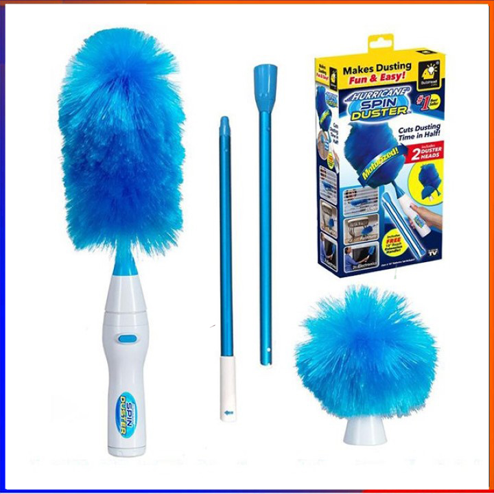 Chổi Spin DUSTER tích điện lau bụi đa năng thông minh