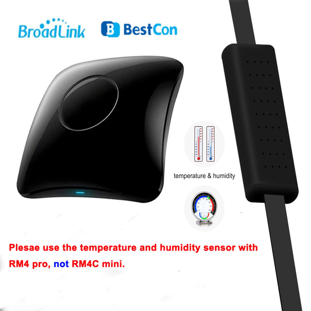 2020 Broadlink HTS2 Sesnor accessory USB cable temperature & humidity detector work with broadlink rm4 pro/rm4 mini universal remote - 2020 Broadlink HTS2 Cổng USB Cảm Biến Nhiệt Độ - Độ Ẩm Báo Làm Việc Với RM4 Pro/RM4 Mini