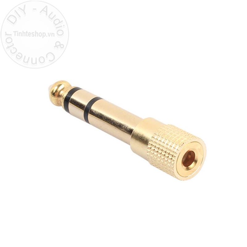 Jack 6.5 ra 3.5mm stereo 1 chiếc - Đầu đổi 3.5 sang 6.5