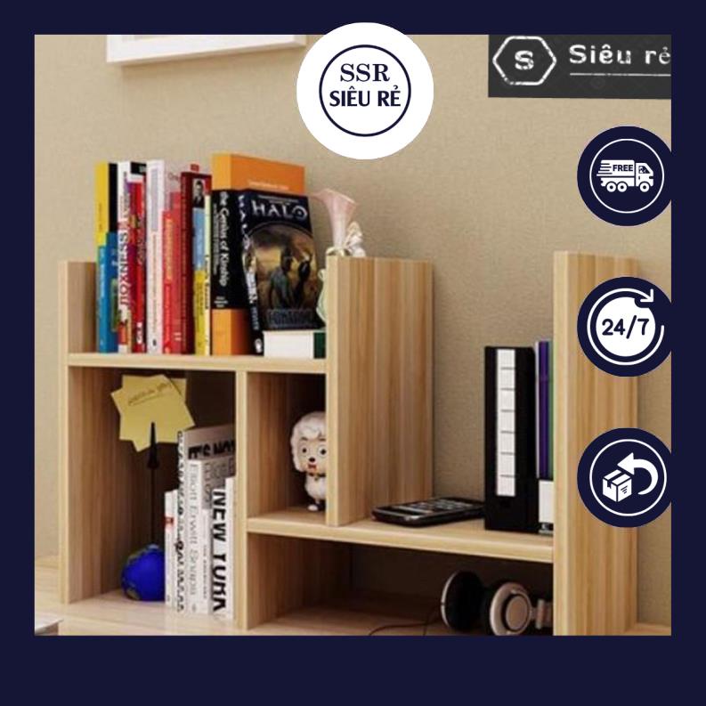 Kệ gỗ để bàn ssr lắp ráp đa năng