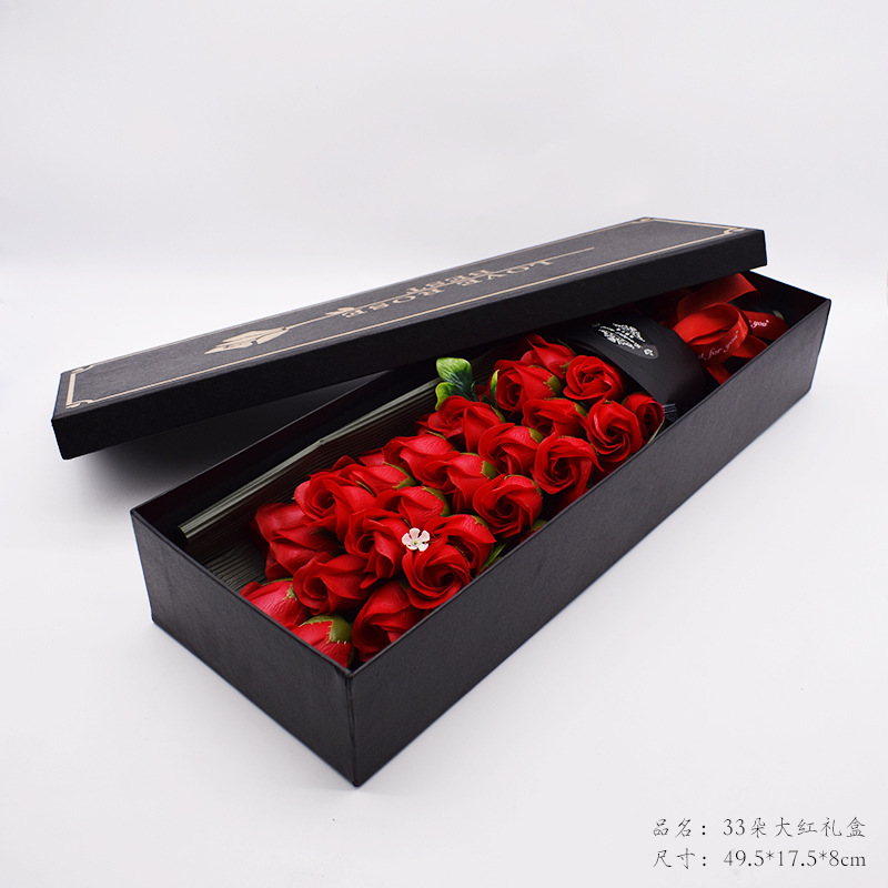 Hộp hoa hồng sáp thơm BB003, hoa sáp Hà Nội, hoa sáp thơm, hoa sáp đẹp, hoa sáp 8/3, hoa sáp 14/2, hoa sáp 20/10, hoa sáp 20/11, hoa hồng sáp 33 bông, hoa hong sap