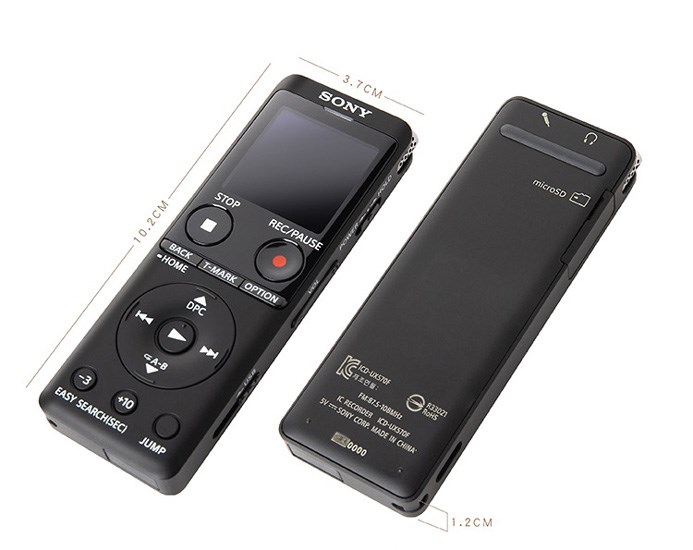 Máy ghi âm kỹ thuật số Sony ICD-UX570F