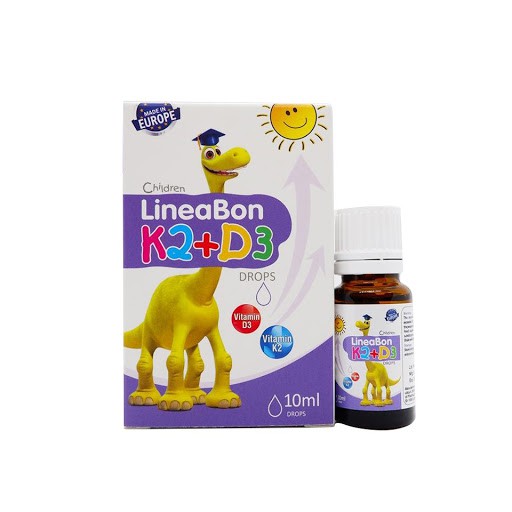 ( xả nghỉ bán )Vitamin K2+D3 lineabon tăng chiều cao cho trẻ. Date xa nhất
