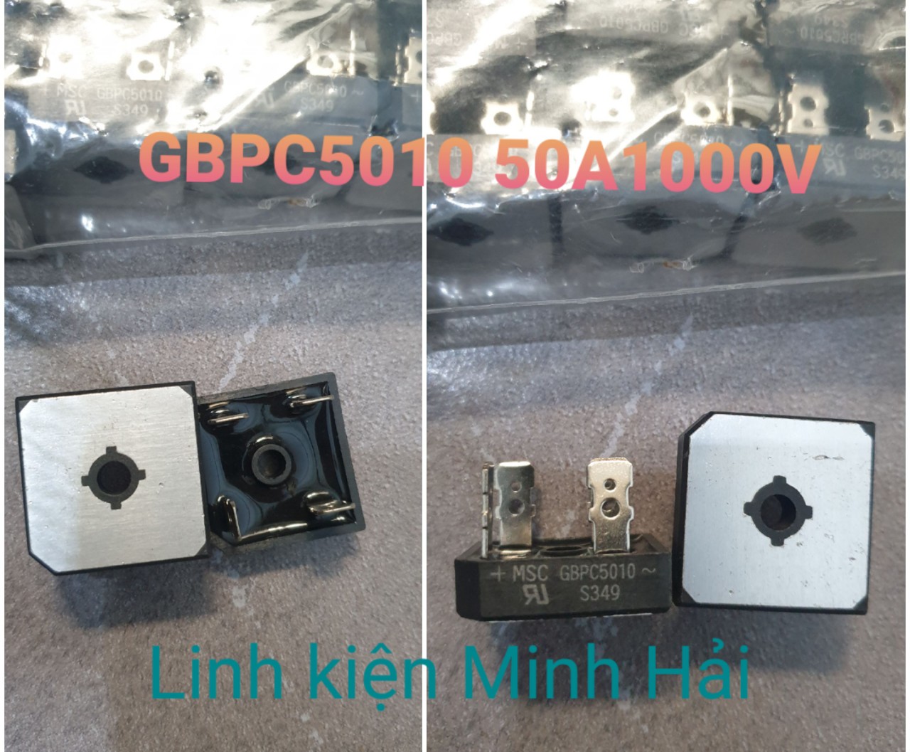 DIODE CẦU GBPC5010 50A 1000v