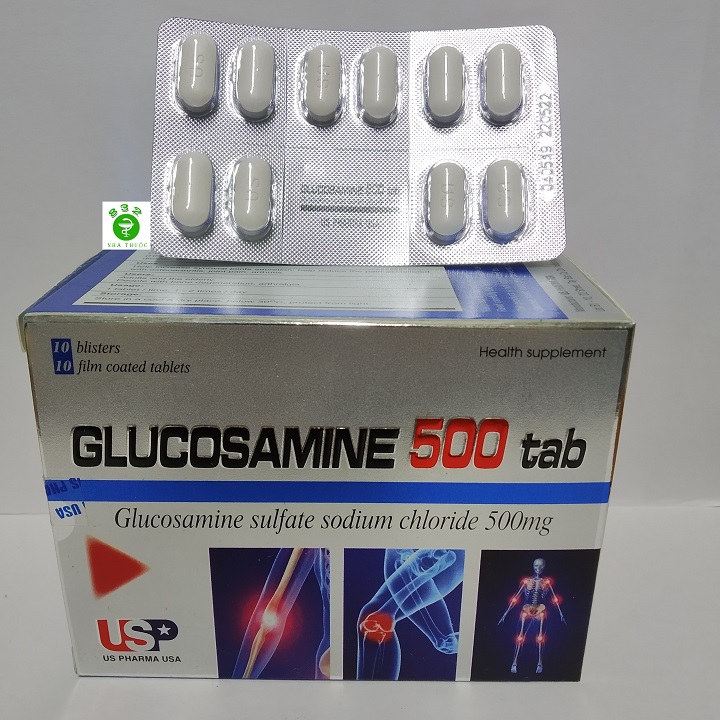 GLUCOSAMINE 500 tab 100 viên