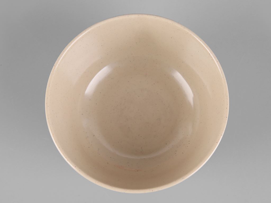 Chén Cơm Melamine Màu , Màu Trắng, Màu Nâu
