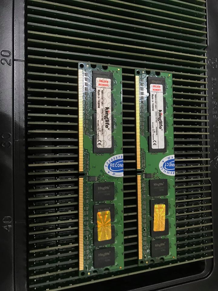 Ram DDR2 1gb PC lắp main socket 775 chạy ram2