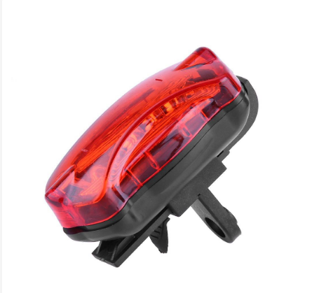 đèn hậu xe đạp vuông đèn hậu 5 bóng led