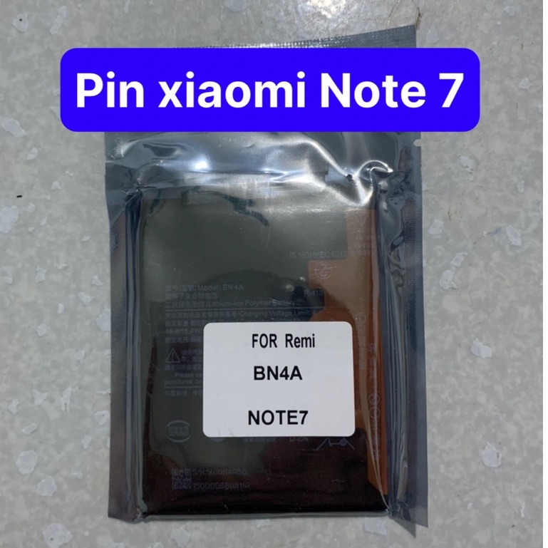 Pin thay thế cho Xiaomi Redmi Note 7 (BN4A) 3200/3300mAh
