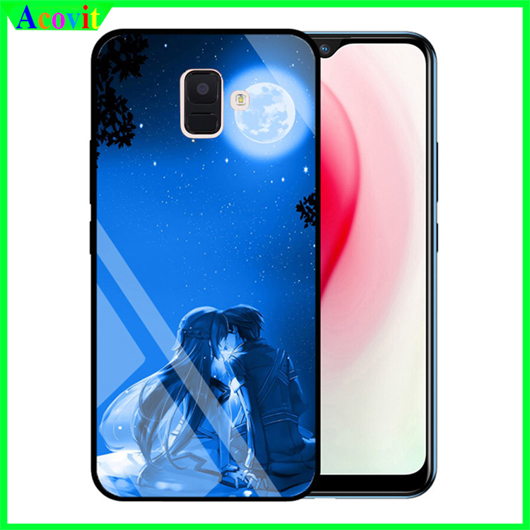 " Ốp lưng SAMSUNG A6 2018 mặt kính 3D" _Kiểu dáng sang trọng, mặt kính siêu nét chống bẩn, chống bụi_ Hình ảnh sắc nét, Không mờ