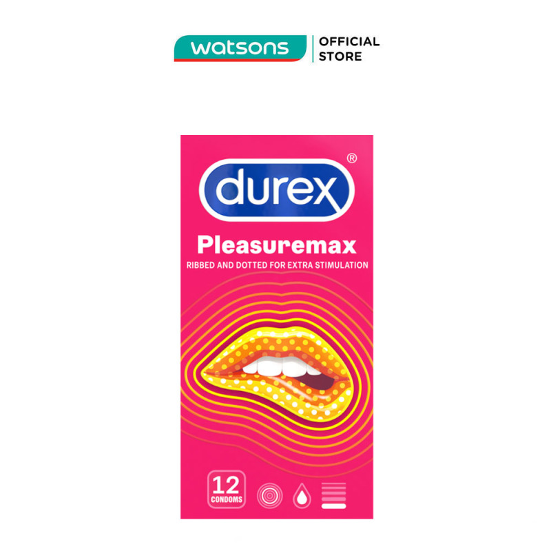 Bao Cao Su Durex Pleasuremax 12 cái/Hộp