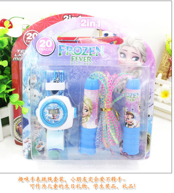 Đồng Hồ Elsa Cho Bé Tặng Kèm Dây Nhảy Dễ Thương bán chạy