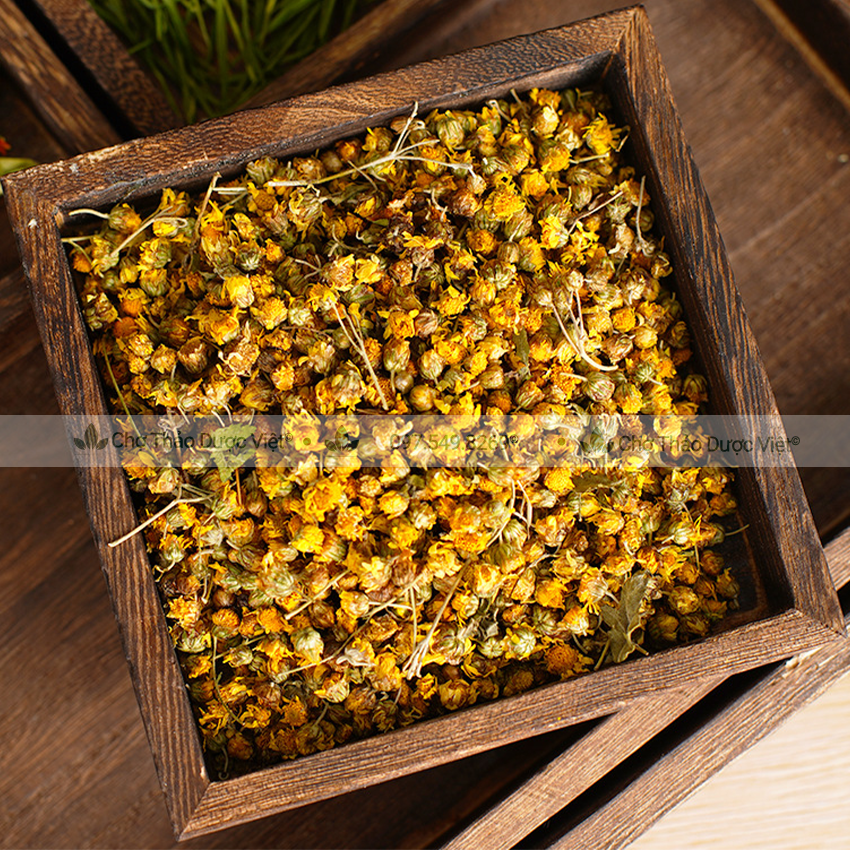 Nụ hoa cúc sấy lạnh 100g, hoa cúc chi, cúc tiến vua nguyên bông, pha trà, dưỡng nhan, an thần