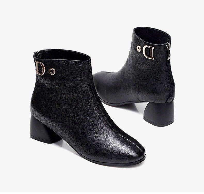 BOOT NỮ CỔ THẤP ĐẾ 5P SIÊU NHẸ VÀ ÊM