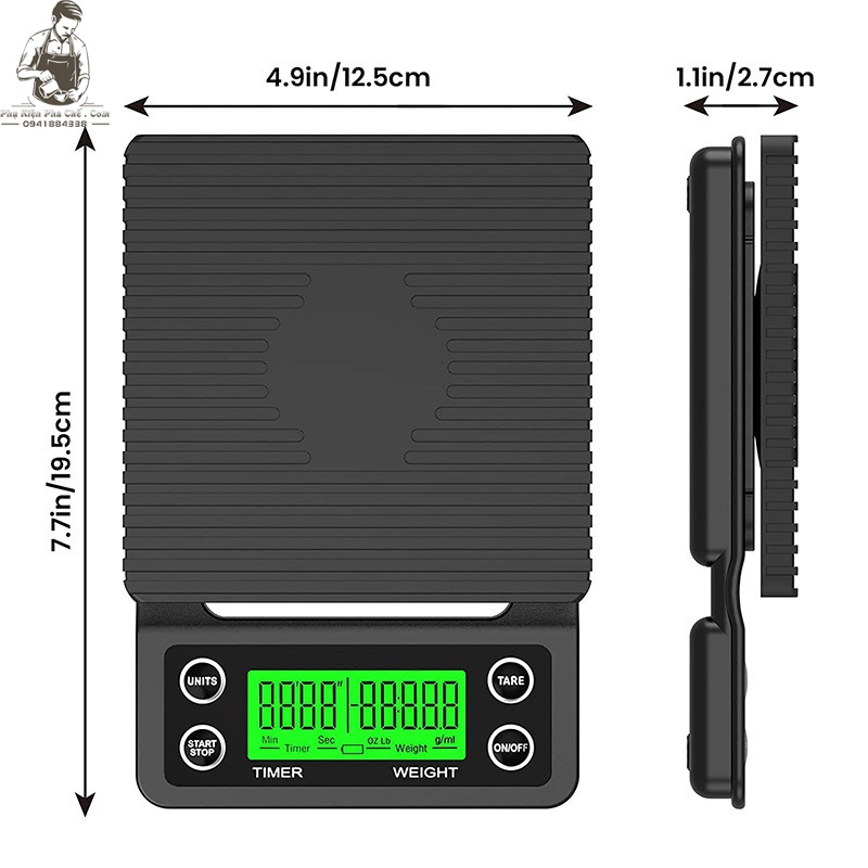 Cân Điện Tử Cao Cấp Timer Scale