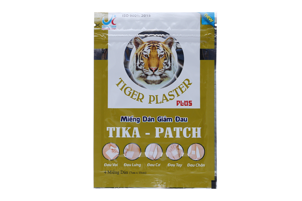 [HCM]Miếng dán giảm đau con hổ Tika-Patch