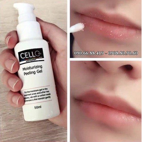 Tẩy da chết môi Cello Hàn Quốc 50ml