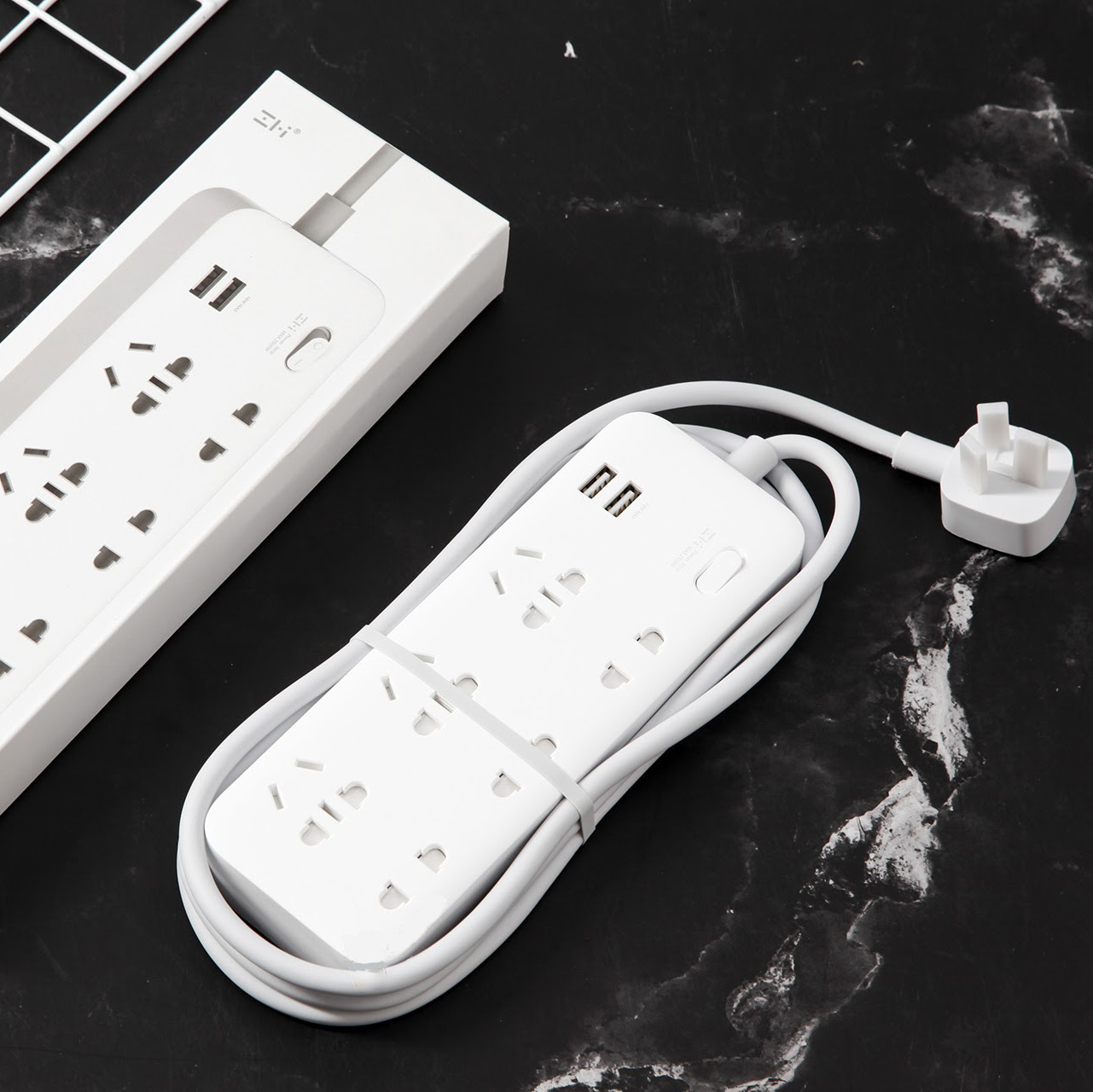 Ổ cắm điện ZMI 6 cổng 2 USB ZMI CX05