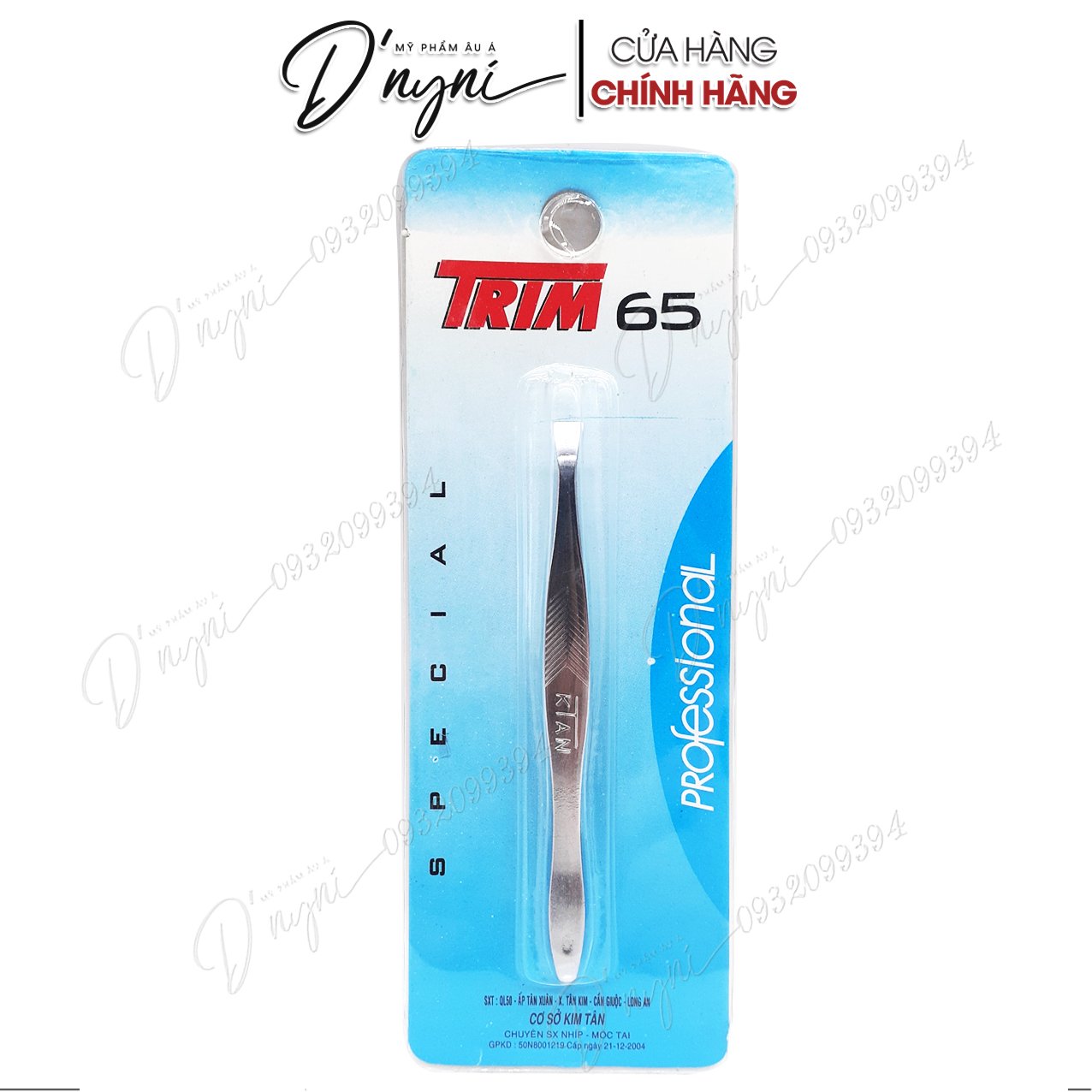 Nhíp Nhổ Lông Mày Trim 65
