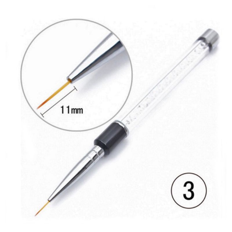 Cọ râu vẽ ren , nét gel có nắp
