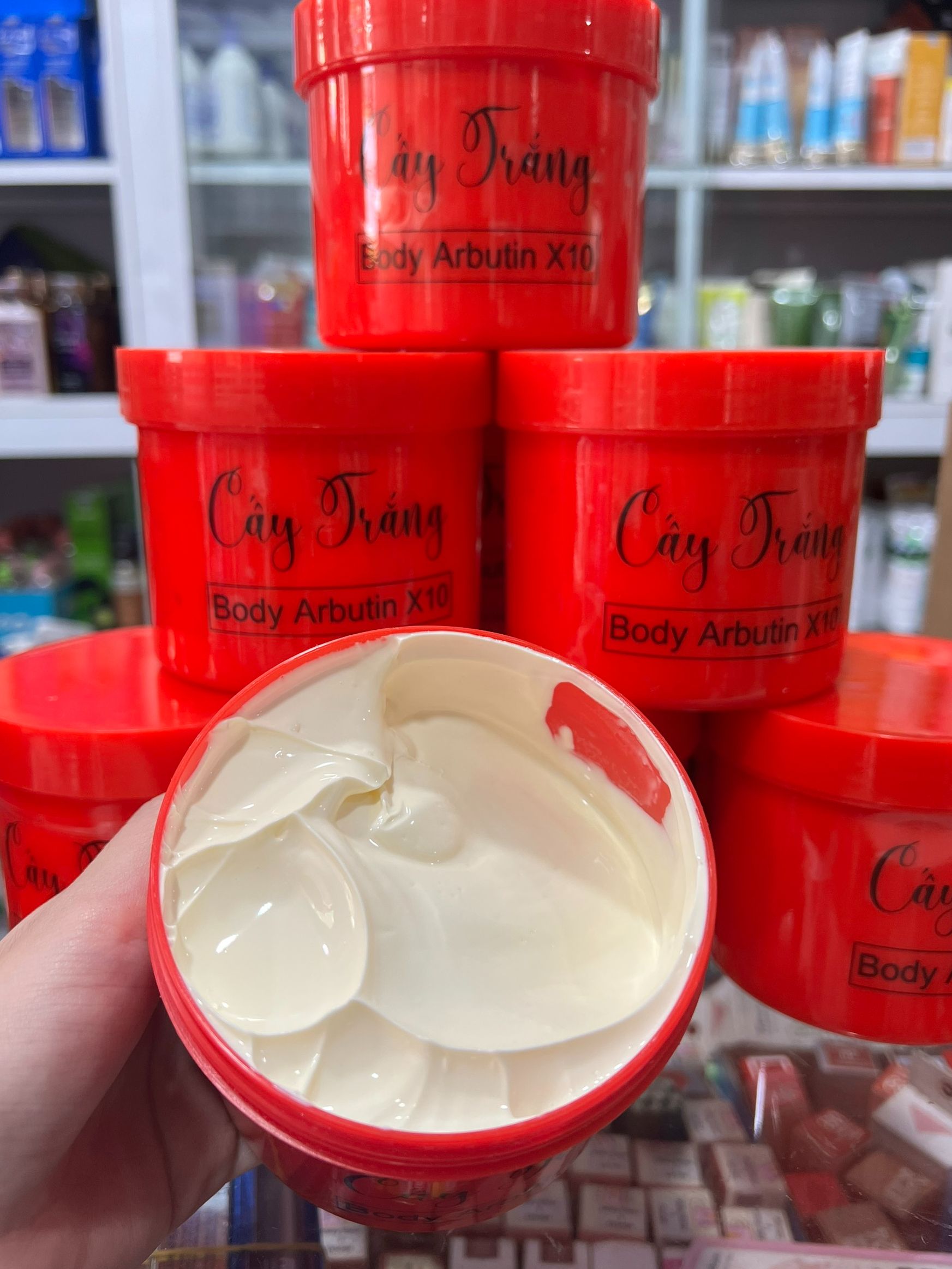 ( Loại Xịn ) Kem Body Cấy Trắng  Arbutin x10