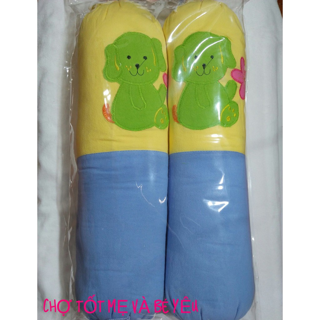 [HCM]CẶP GỐI ÔM GÒN MỀM CHO BÉ (Gối ôm cho bé 0-24 tháng)
