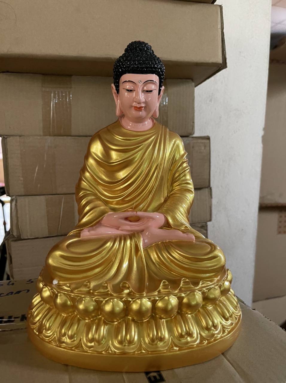[HCM]TÔN TƯỢNG PHẬT THÍCH CA MÂU NI 30CM - COMPOSITE