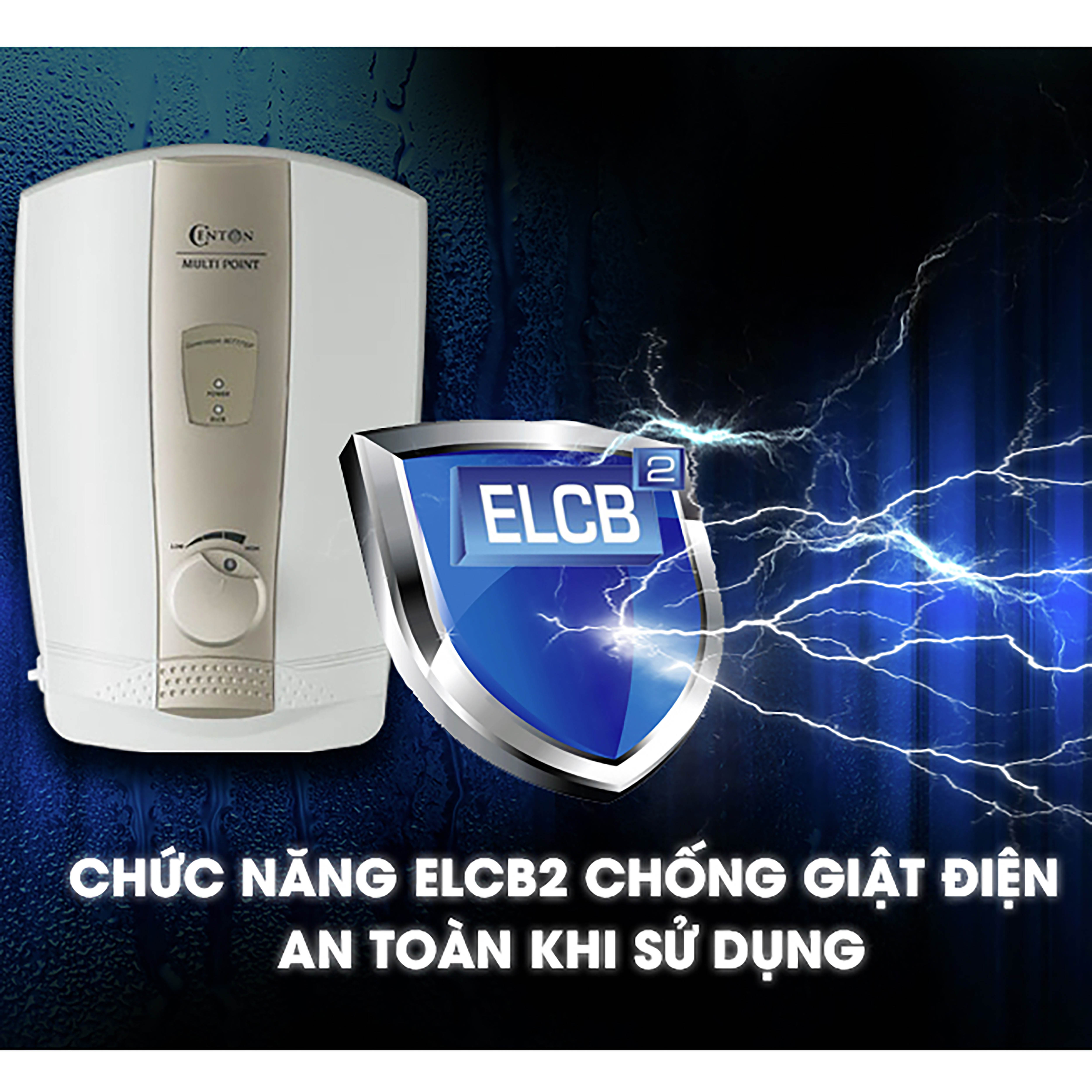 Máy Nước Nóng Đa Điểm Centon M777E