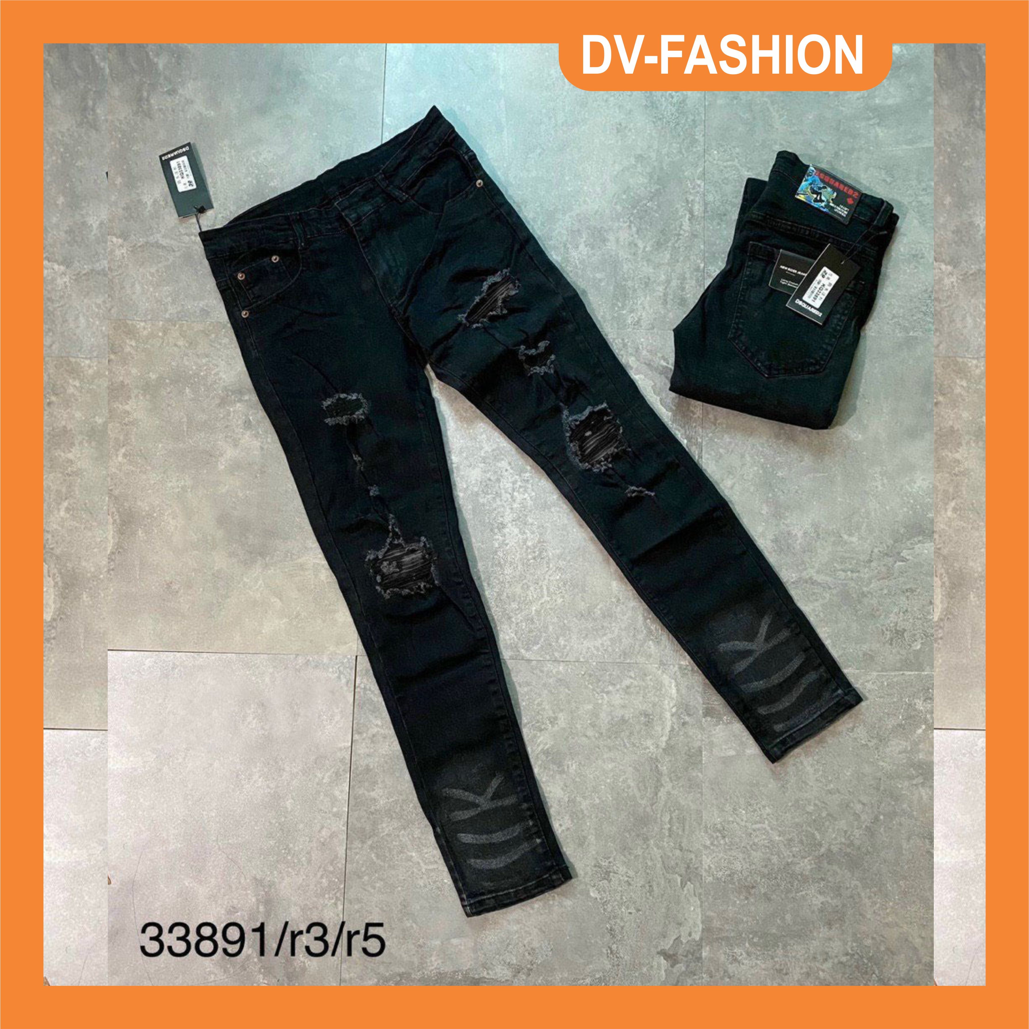 Quần jean nam CAO CẤP rách xướt mẫu mới hot trend chuẩn shop chất jean co dãn, trẻ trung cá tính