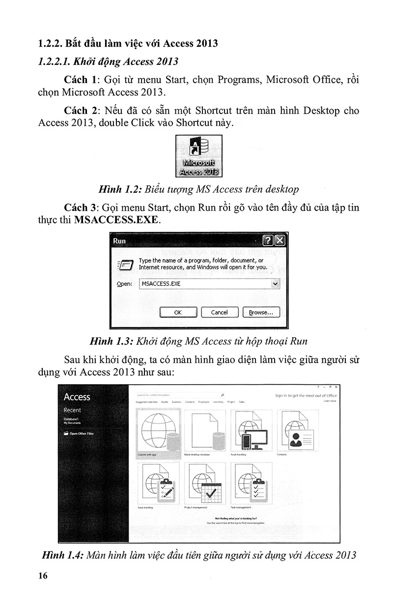 Fahasa - Hướng Dẫn Lập Trình Quản Lý Với Microsoft Access