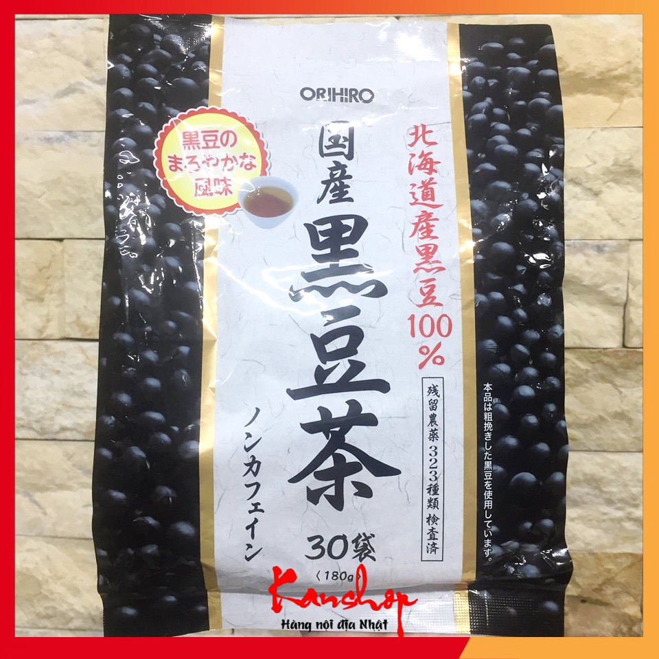 Trà đậu đen Orihiro Nhật Bản 30 gói 180g