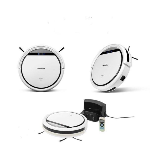 ( Hàng Đức) Robot hút bụi MEDION MD 18500, trắng
