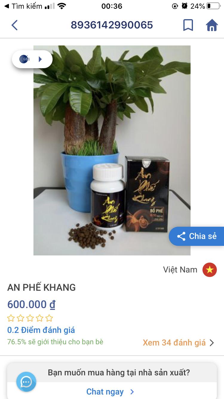 2 HỘP AN PHẾ KHANG - MẪU MỚI AN PHẾ PLUS
