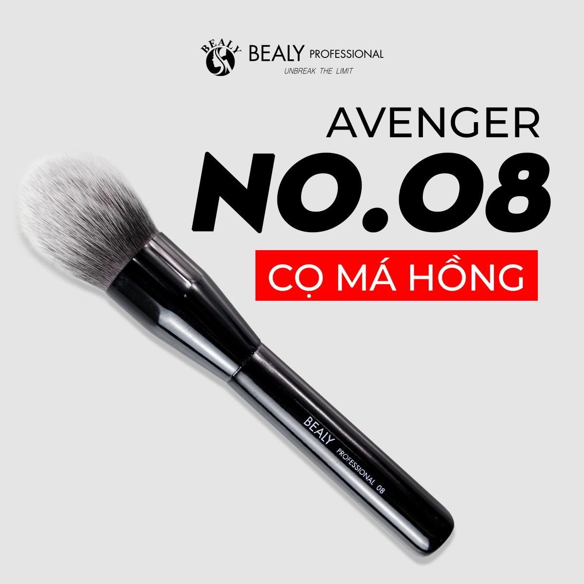 CỌ XẾP LỚP BEALY AVENGER BRUSH NO.08