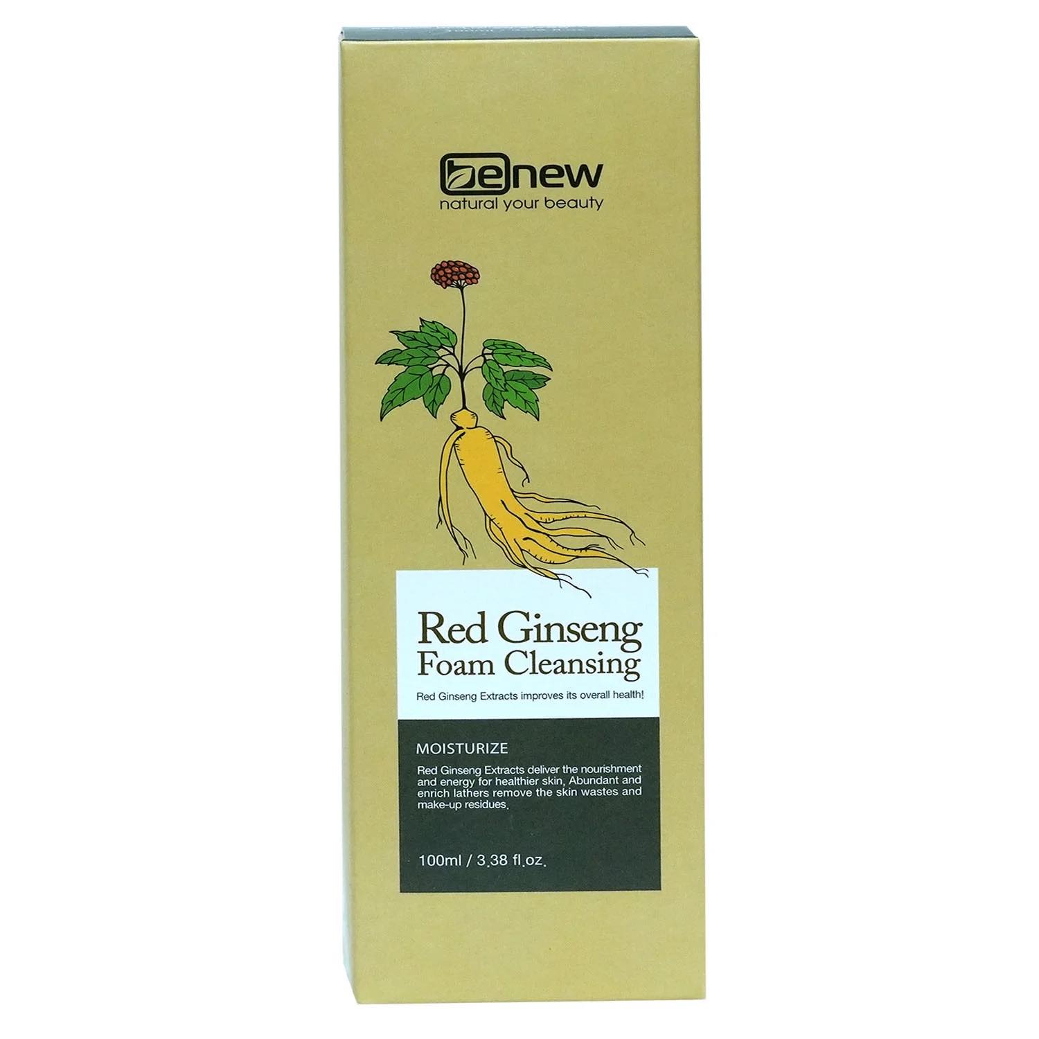 [HCM]Sữa rửa mặt hồng sâm Benew Red Ginseng Foam Cleansing 100ml