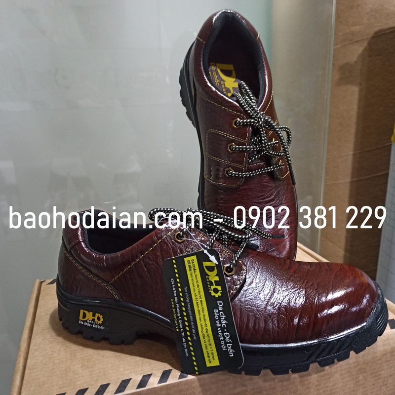 Giày bảo hộ lao động DH-group 01 - màu nâu