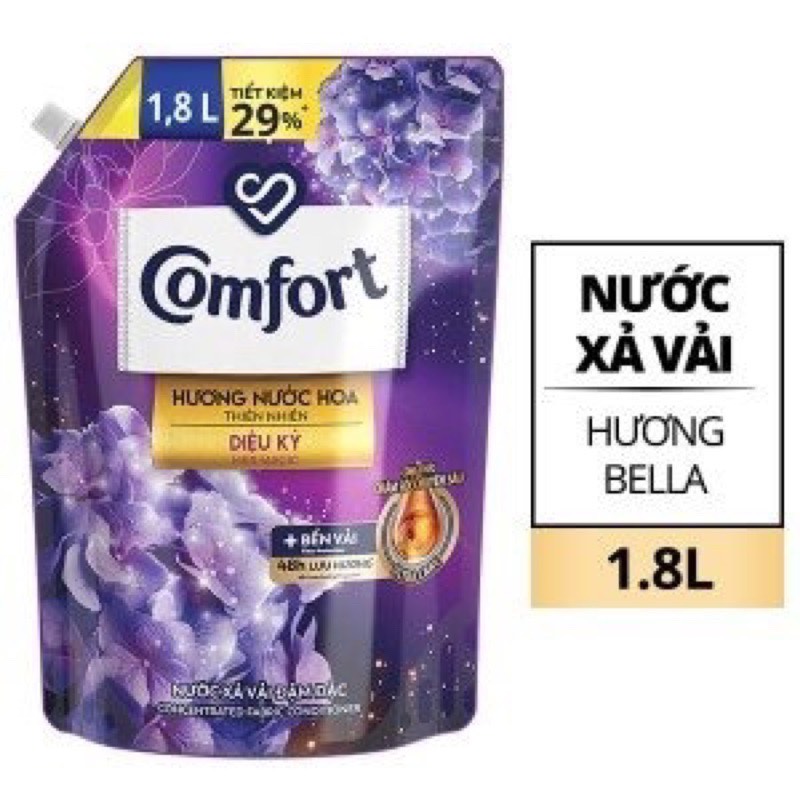 NƯỚC XẢ LÀM MỀM VẢI COMFORT 1,8L