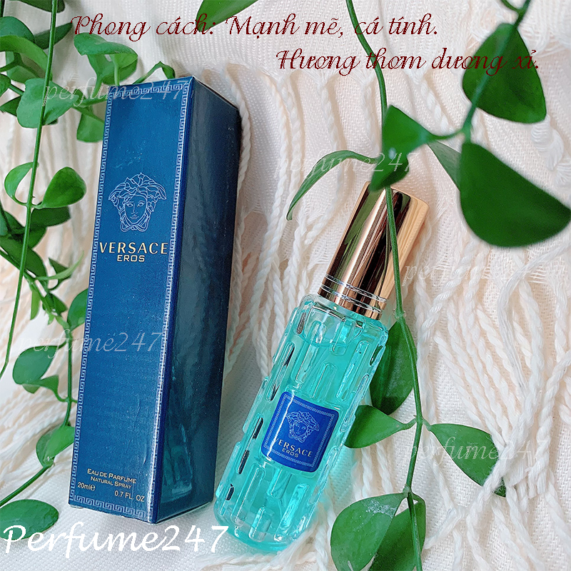 COMBO 2 CHAI NƯỚC HOA NAM VESACE EROS 20ML