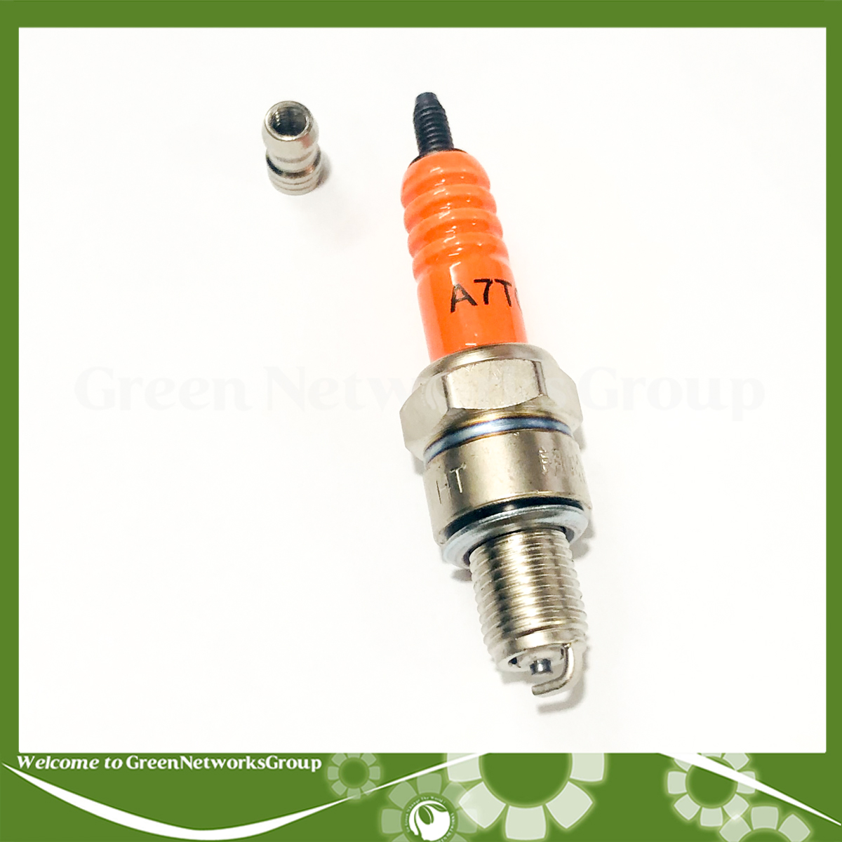 Bugi đỏ A7TC dành cho xe máy GreenNetworks