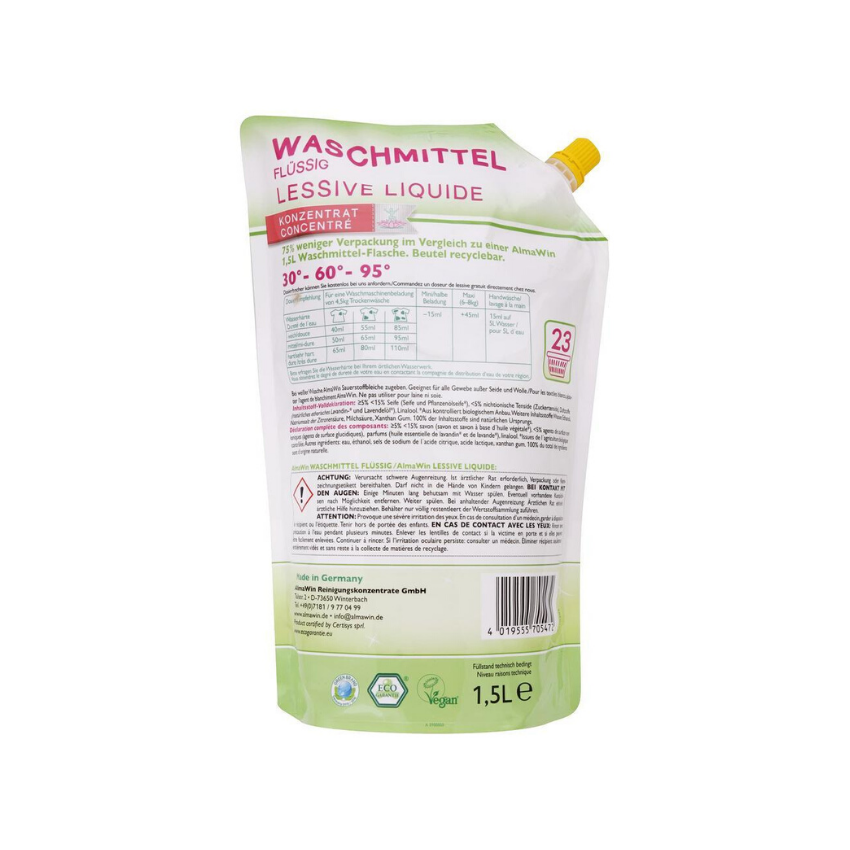 Nước giặt đậm đặc Almawin (1.5 lít ) túi