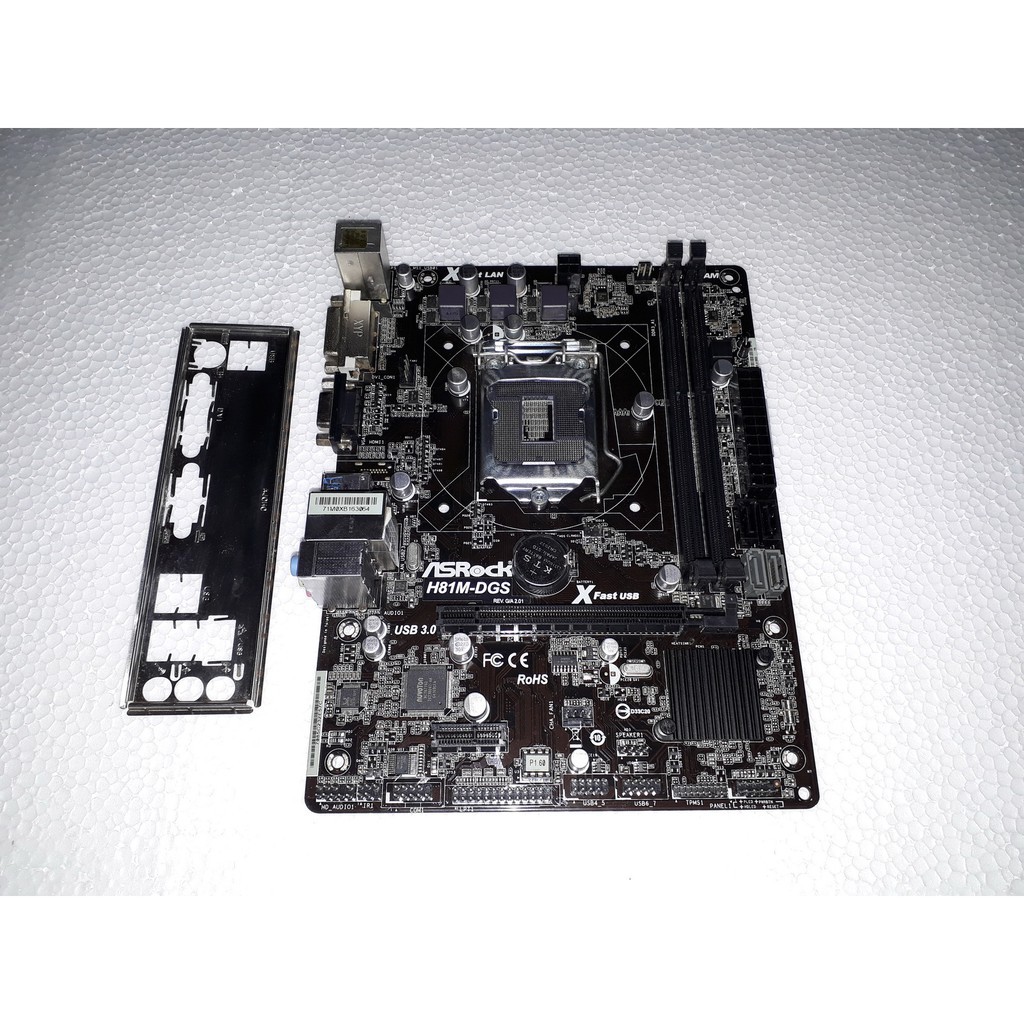 Mainboard H81 asrock - ECS hàng đẹp thanh lý socket 1150