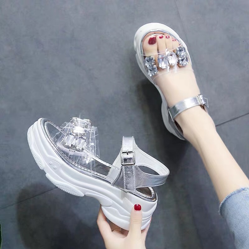 SANDAL  NỮ ĐÍNH ĐÁ THỜI TRANG SIÊU ĐẸP