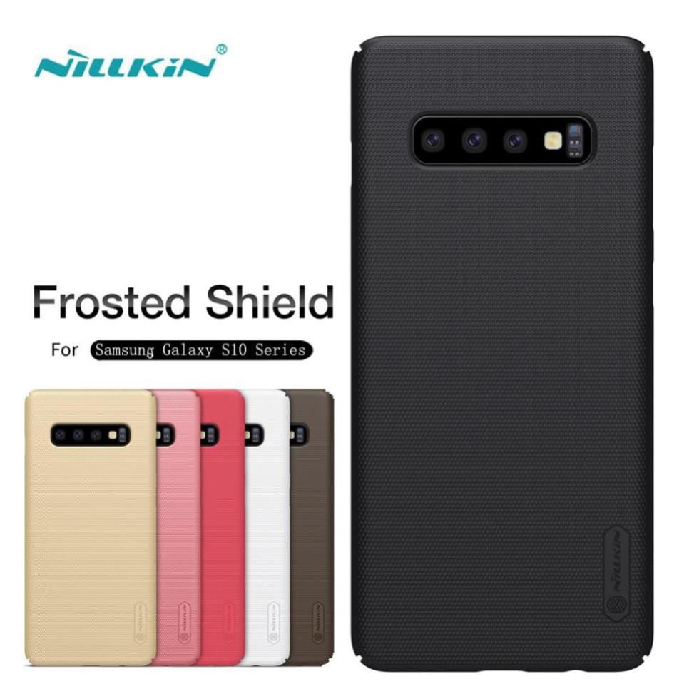 Ốp lưng nillkin sần cho samsung galaxy s10, ốp lưng cứng nillkin sần cho samsung s10 . tfl shop - phụ kiện điện thoại