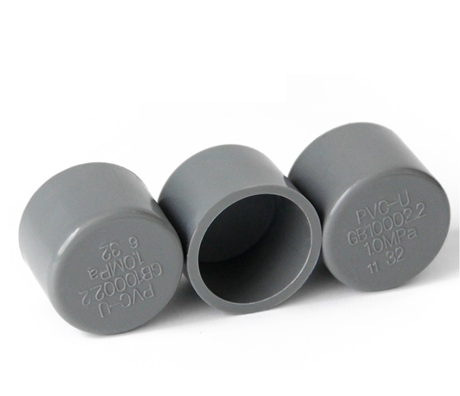 Nắp bít trơn ống u PVC phi 76,90, 110, 114